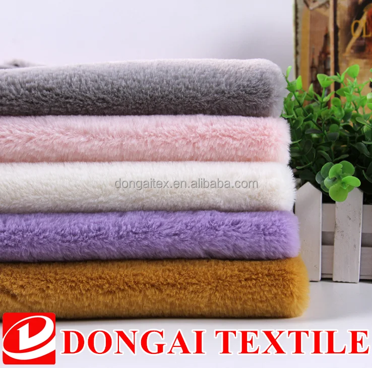 baby cloth scarf fabric rabbit wool cuddle fabric