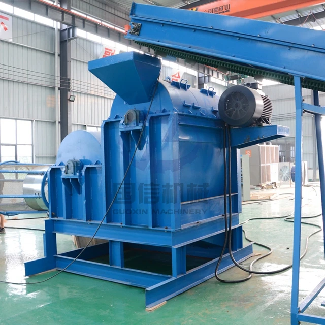 
How to make fiber for making mattress pulp and papers -- empty fruit bunches long fiber crusher 