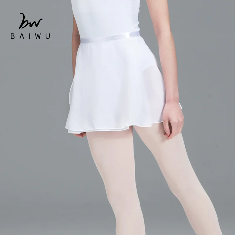 111014501 Ballet Dance Chiffon Wrap Skirt Ballet chiffon skirt