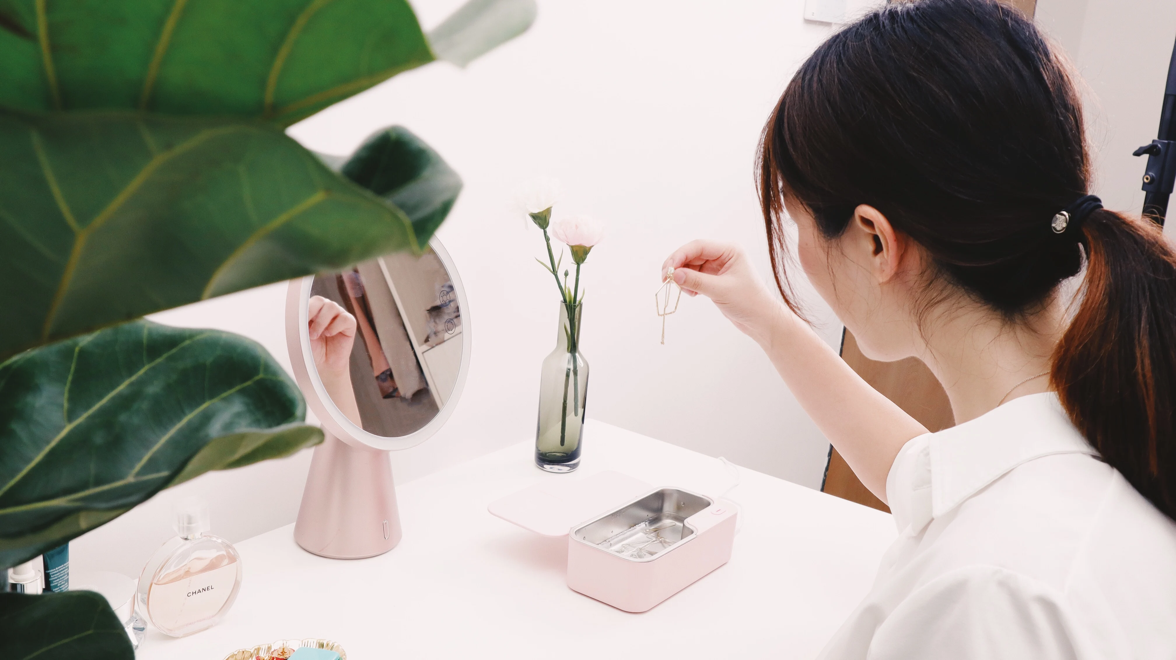 Fashion new design mini portable hot selling ultrasonic cleaner for eyeglasses jewelry