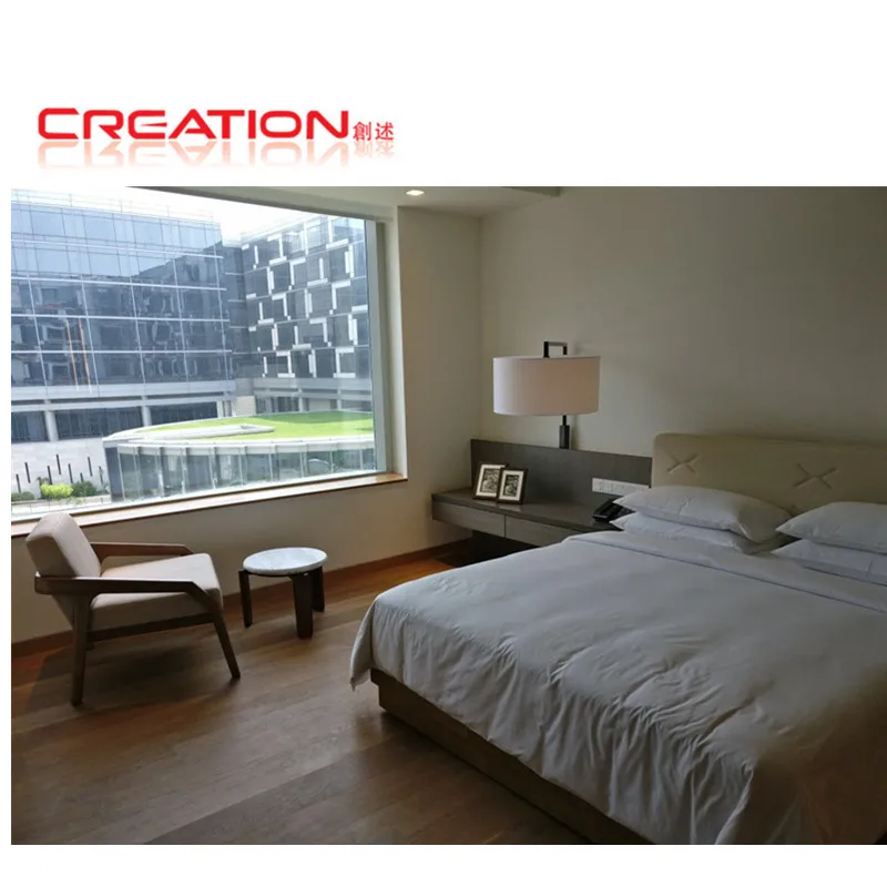 Hyatt Andaz Delhi Hotel Customized Apartment Bedroom Furniture For Hotel