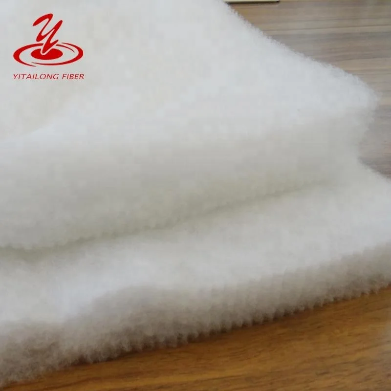 Wholesale High Loft Polyester Fiber Padding Warmth Keeping Polyester Quilts Filling
