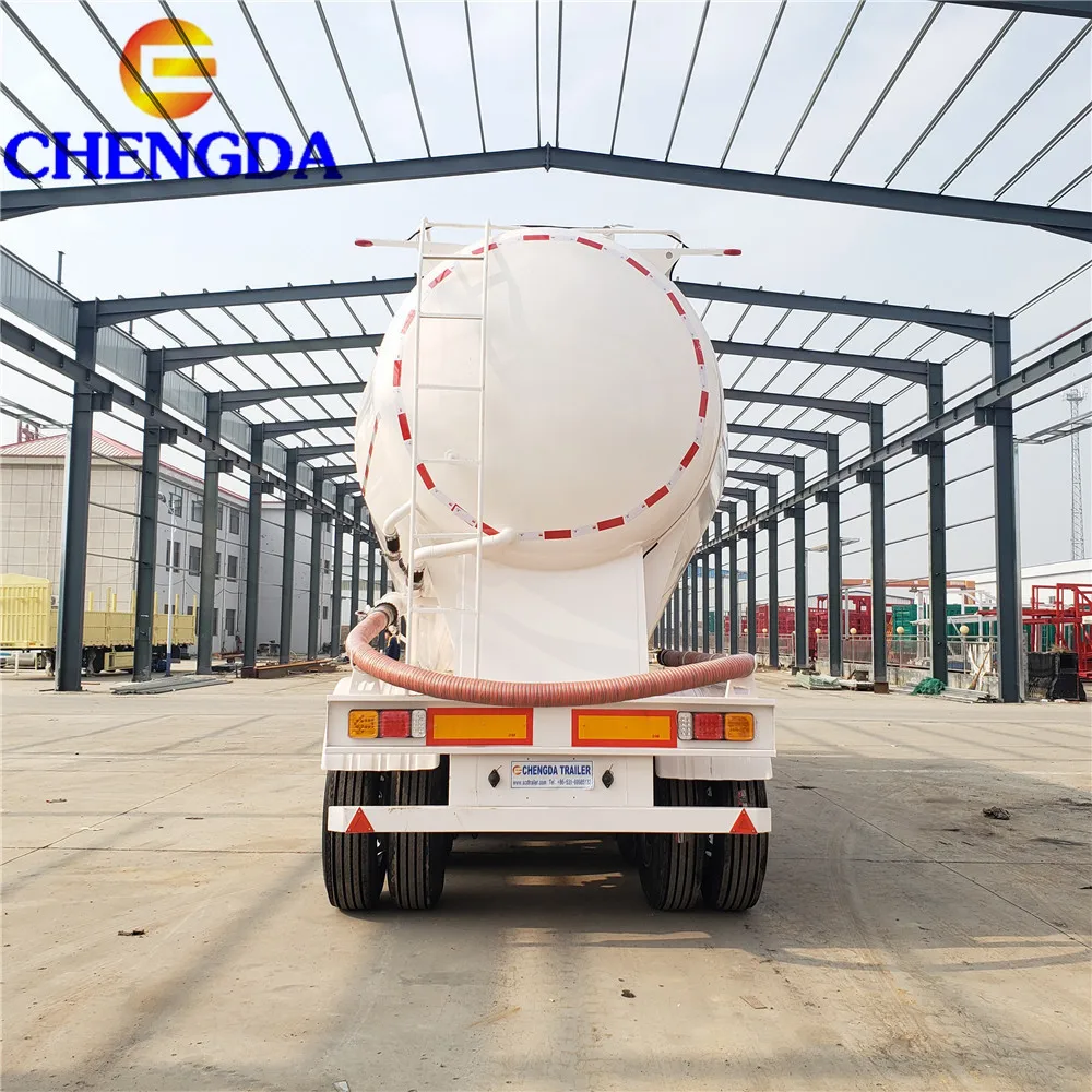 Bulk Cement Tanker Trailer Silo Bunker Cement Trailer With Factory Price