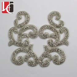 HC-5831 hechun Мода Одежда с украшением в виде кристаллов со стразами аппликацией ручной работы высокого качества