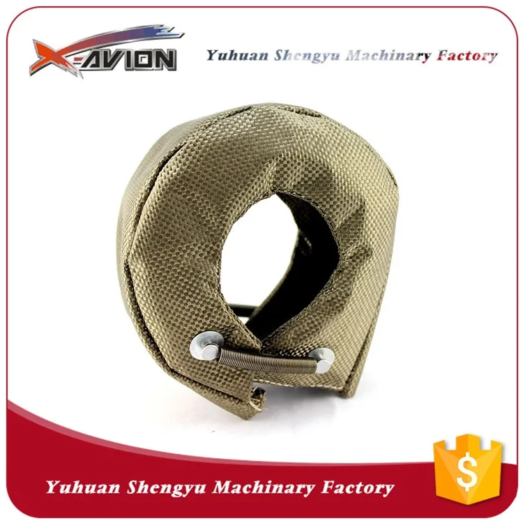 Excellent Material T3 Titanium Lava Cover Turbo Shield Wrx Turbo Blanket with Zip Springs