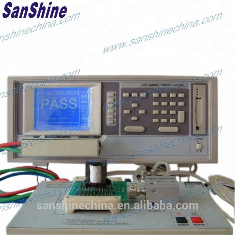 Replace MICROTEST(5435)transformer tester by(SS3252)automatic transformer tester