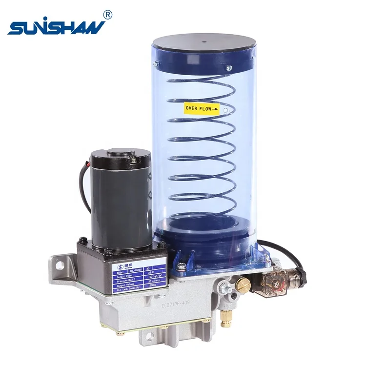 electric lubricator plunger pump automatic electric 25W VAC220  DC24 20cc/min YGL-GS08 YGL-GS15 YGL-GS04 YGL-GS07 sunishan ishan