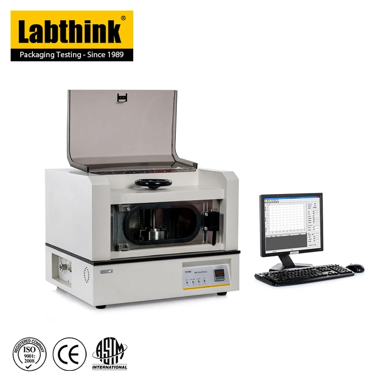 ASTM D1434 Labthink Plastic Film and Rubber Gas Permeability Testing Instrument
