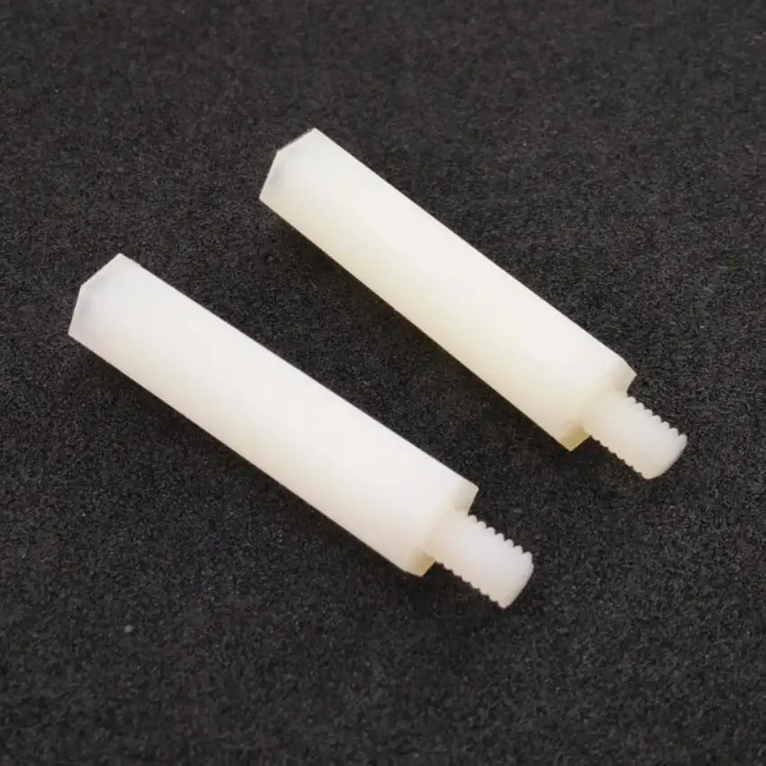 
Plastic Hex Spacers with Male Female M3 Threads for Power Circuit Board 