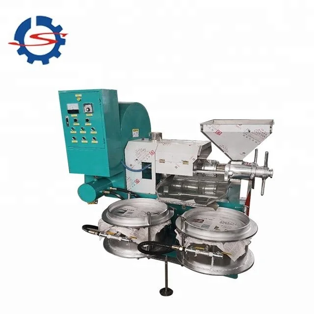 Olive Oil Making Extracting Machine Professional Edible Oil Press Machinery for Sesame Peanut Soybean Cotton Seeds Coconut