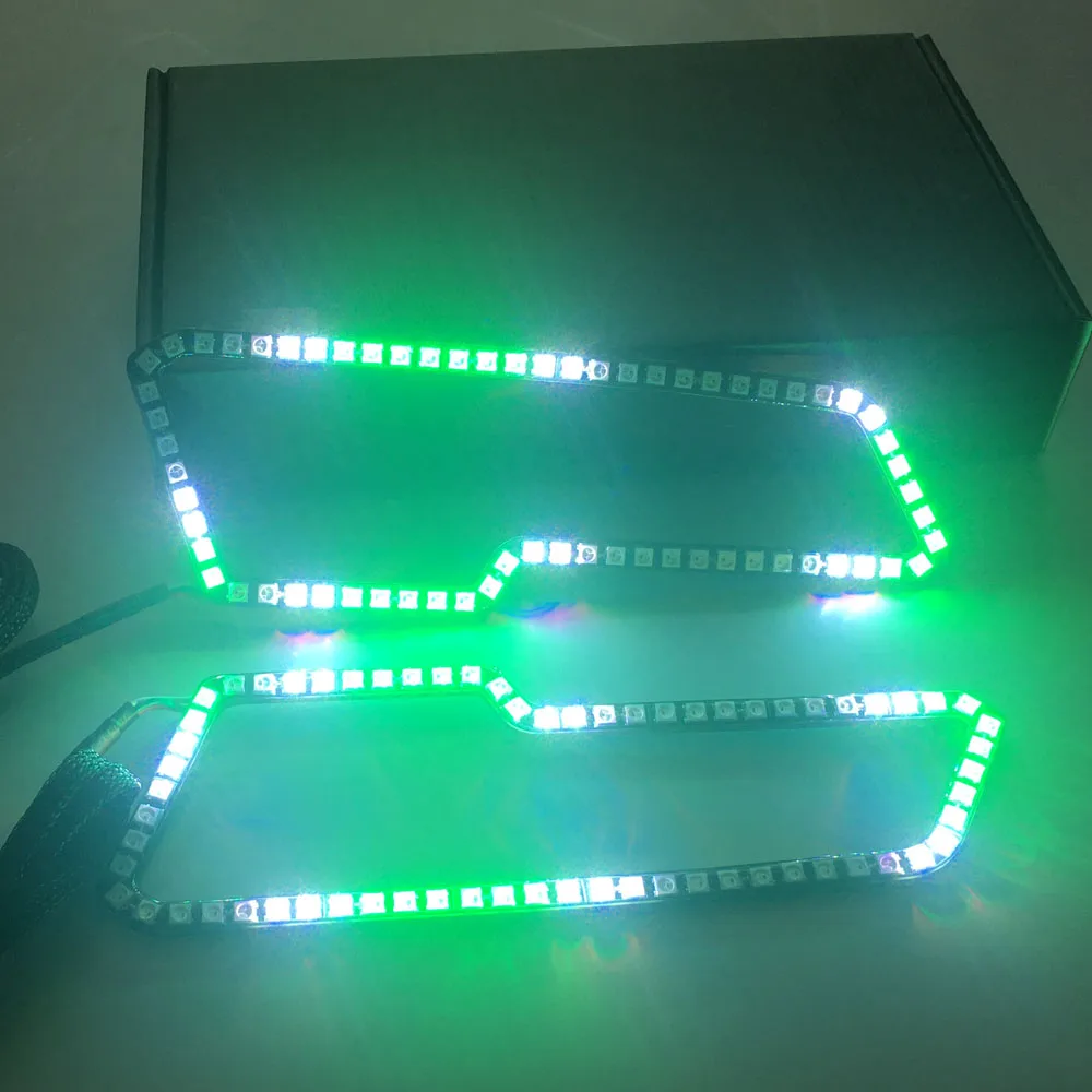 Jiujiang misun New arrival! led board color chasing headlight for gator