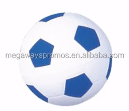 Eco-friendly Custom Logo PU Foam Football Shape Stress Ball