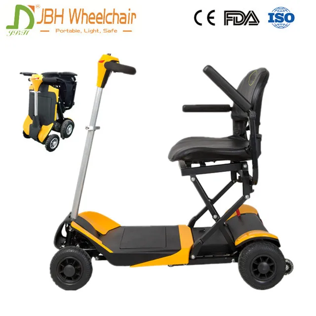 High quality 24V 12AH lithium battery PG controller automatic folding mini electric scooter with CE approved