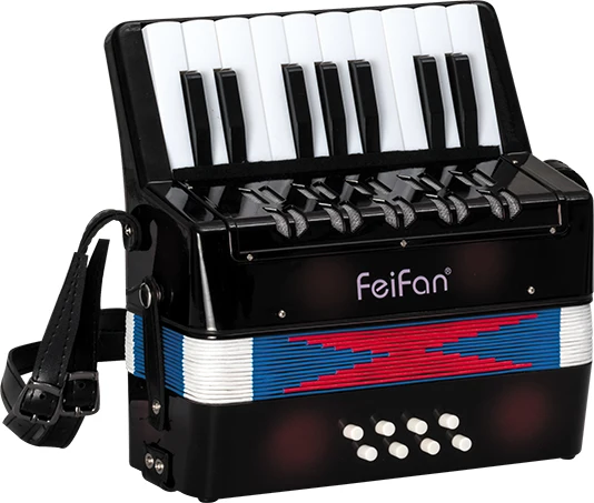 student 17 key 8 bass professional musical instrument accordion for sale