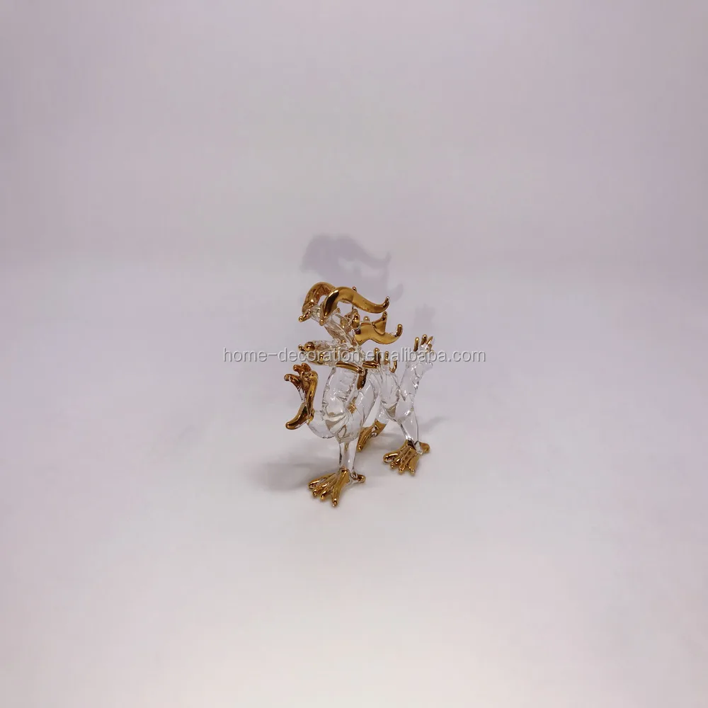 glass dragon figurines crafts export to Japan market