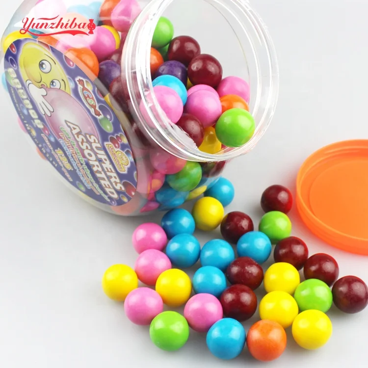 
Munufacturer Direct Sale BRC Certified Gumballs For Bubble Gum In Jars 