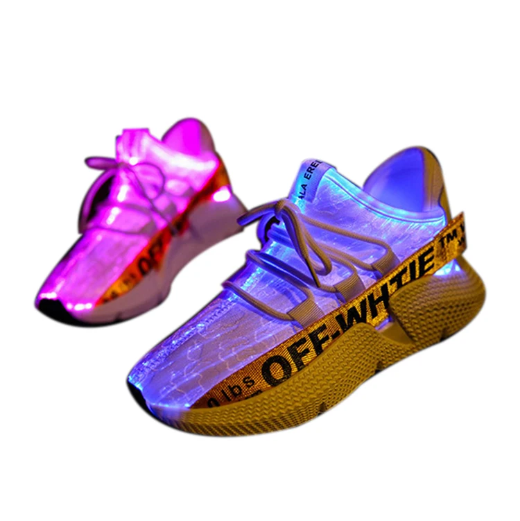 
Fiber Cool Usb Charging Fashion Unisex Sports Light Shoes,Fiber Optic Led Shoes On Sale 