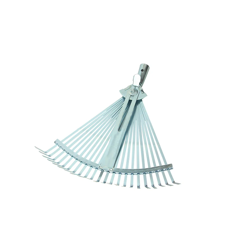 22T 45# steel tool garden soil beach spring tooth manual rakes