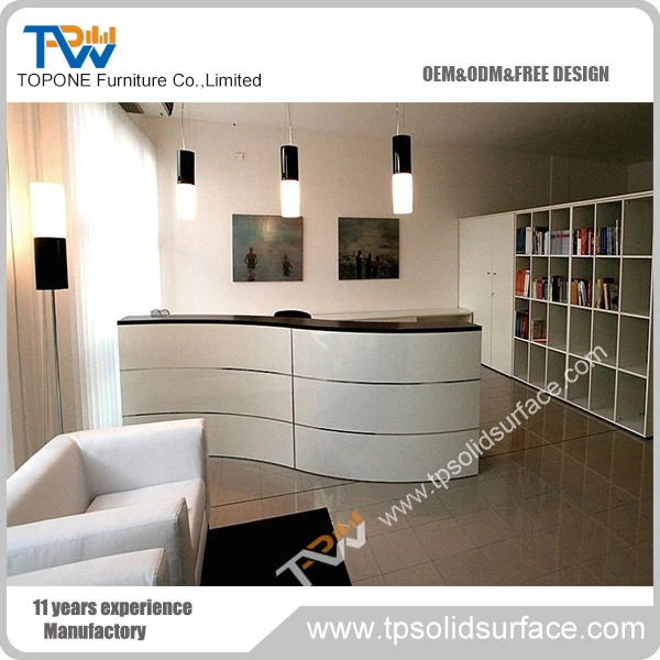 Factory Directly front desk design large executive customer service counter for hospital