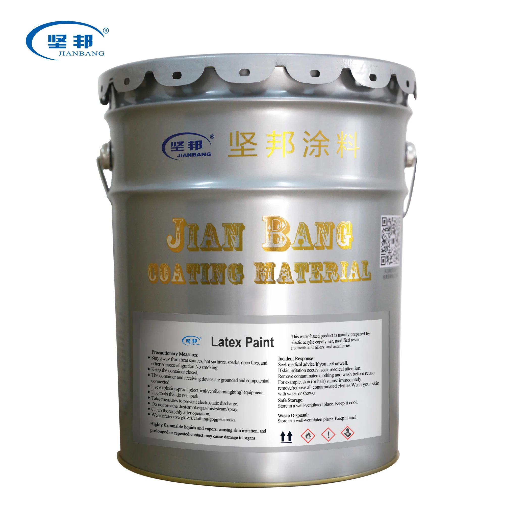 
High adhesion wall decorative water emulsion wholesale interior paint 