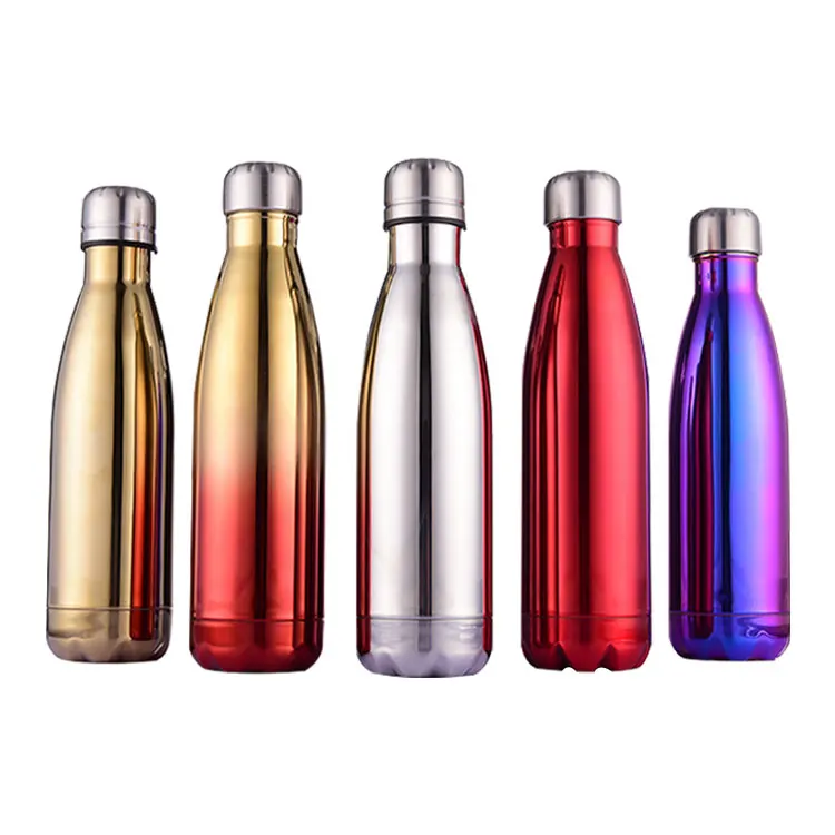Fashion customize logo thermos stainless steel cola vacuum flask