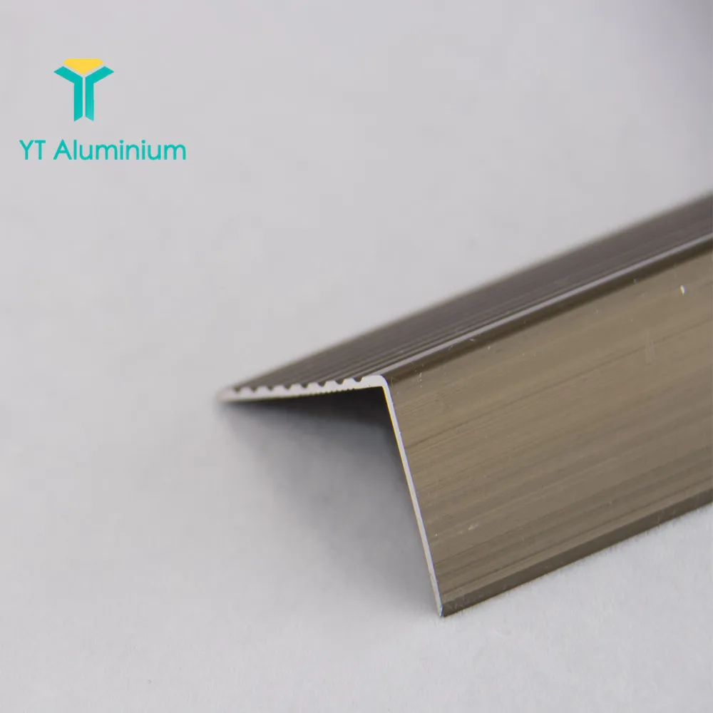 Staircase Protector Non-Skid Stair Nosing Aluminum Stair Nosing For Step Edge