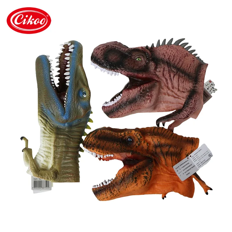 4D Eyes Dinosaur Hand Puppet Toy Finger