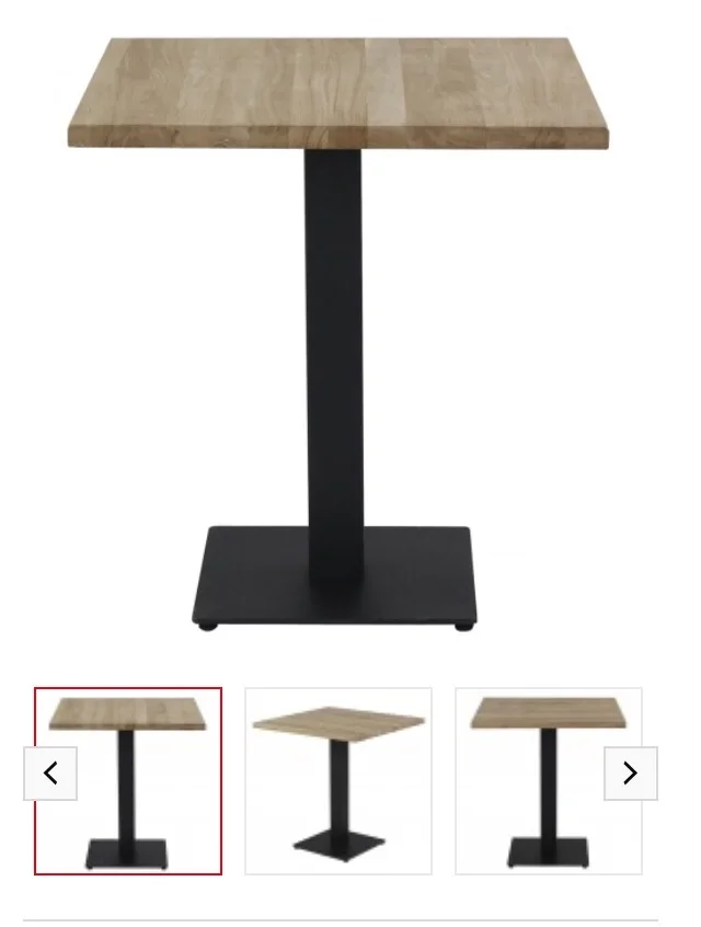 Hot Sale Design Restaurant Table Set Dining Metal Chair For Sale