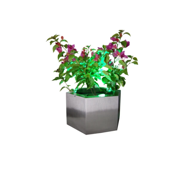 Custom Outdoor Large Metal Planter Garden Flower Pots Garden Plant Protection Corten Steel Planters