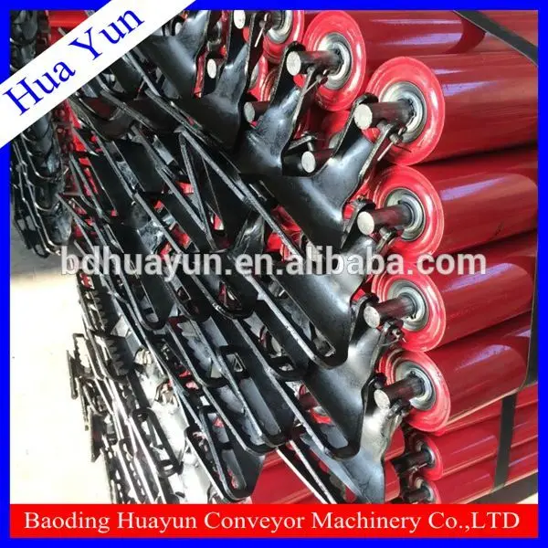 108mm диаметр тяжелых стальных труб долг конвейер вешалки типа ролика для части горно-шахтного оборудования
