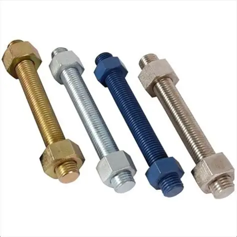 
ASTM A193 gr B7 B16 L7 L7M thread rod stud bolt and a194 gr 2h nut 