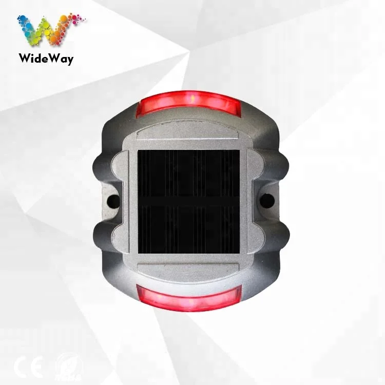 Die-casting Aluminum reflector road stud solar warning road marker