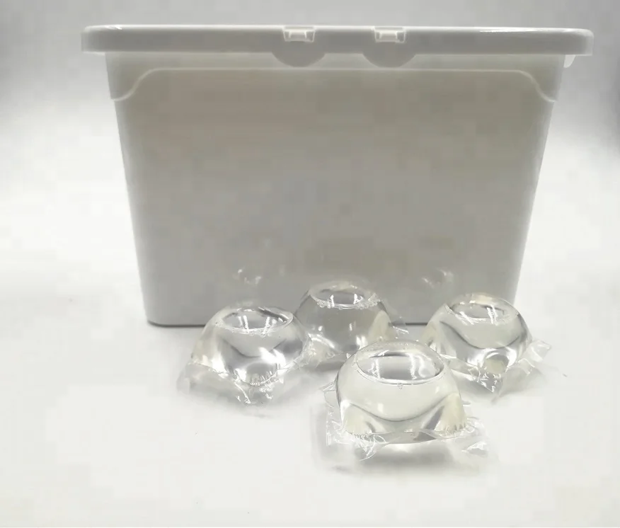 Eco-friendly Transparent 15g Liquid Detergent Laundry Pods Sensitive