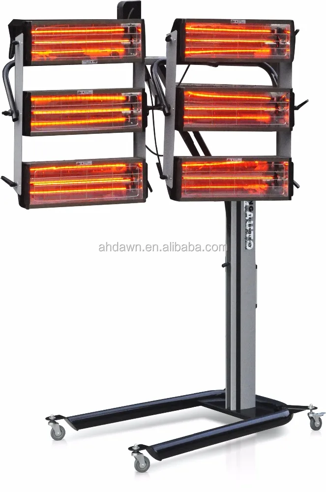6 lamps infrared paint dryer, IR lamp