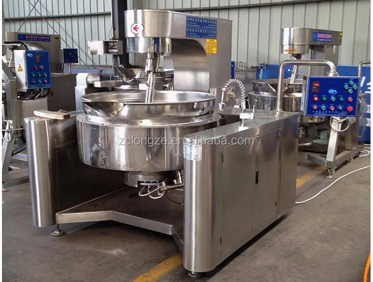 The Commercial Jacketed Cooking Kettle/agitator Electric Heating Jacketed Kettle/jacketed Kettle Steam Jacketed Pot