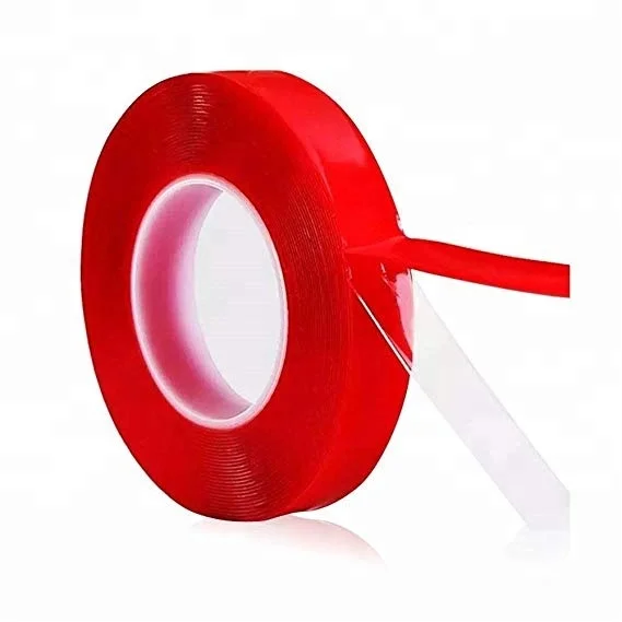 Waterproof Transparent VHB round foam double-sided tape for computer,mobile,household appliance car