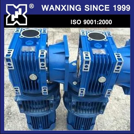 NMRV 063 Worm Gearbox with Horizontal Type Udl Series Planet Cone-Disk Stepless Motor Speed Variator