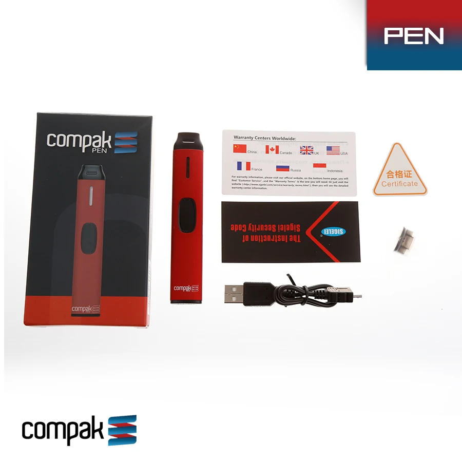  Карманная электронная сигарета Sigelei Compak range Compack pen mod и внутренняя батарея