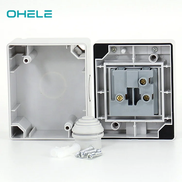 England Standard waterproof wall switch and socket for outdoor