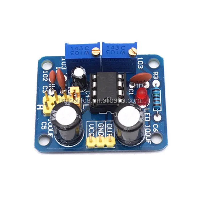 NE555 pulse module square wave rectangular wave signal generator