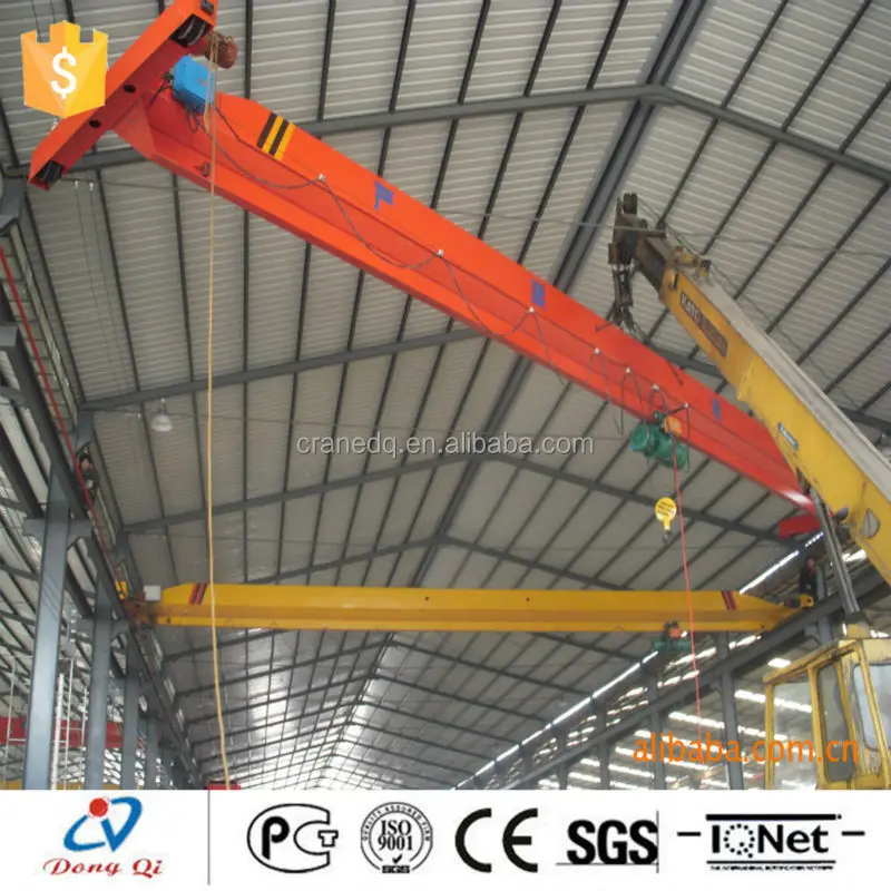 warehouse used cheap price 5 ton single girder overhead crane for sale