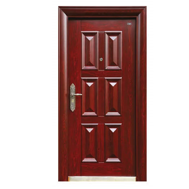 Turkish style commercial Steel wood door armored door Designs Security Stainless Steel Door