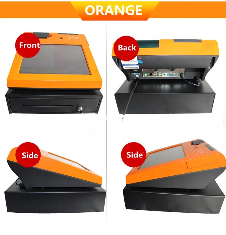 
12 inch touch screen pos systems for small business with free software 