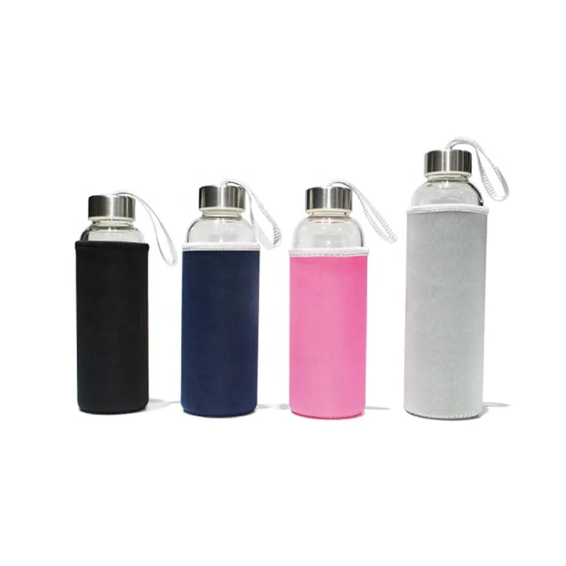 High Quality Neoprene Glass Water Bottle Sleeve For Bottle Protect