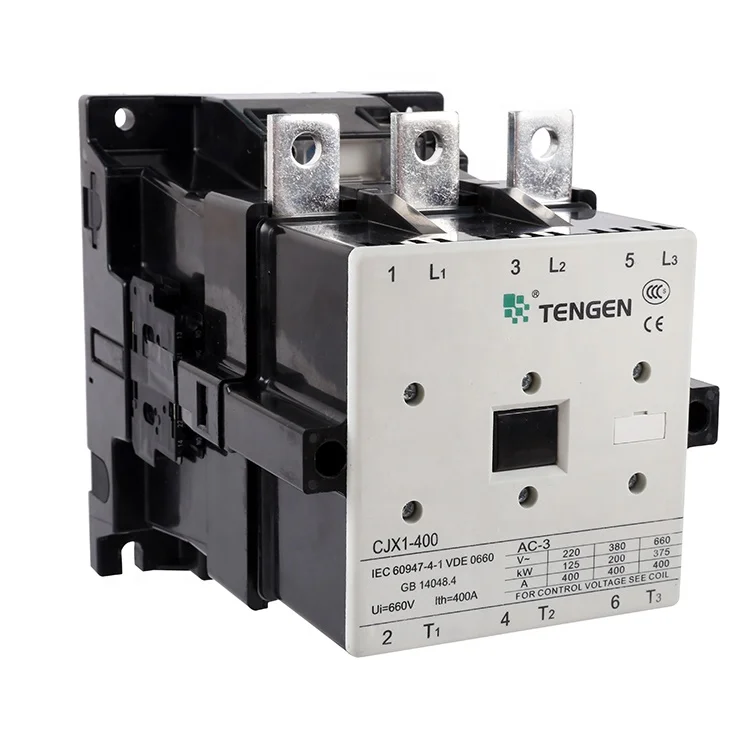 IEC 60947-4-1 3 Phase Electrical 380V AC Plug Contactor