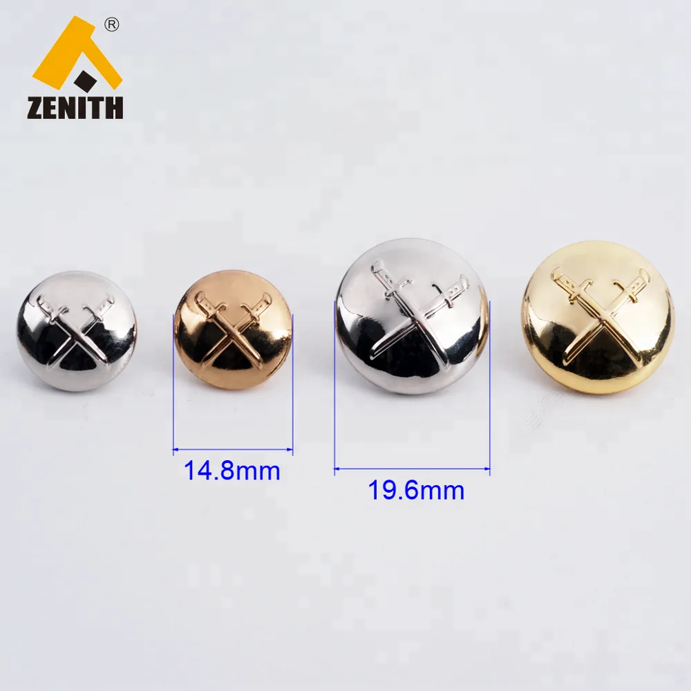 BM10211 Customized  Shank Brass Clip Button Garment Jean Button