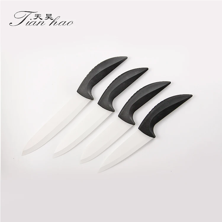 4Pcs Best Price ABS Handle Ceramic Chef Cooking Kitchen Knife