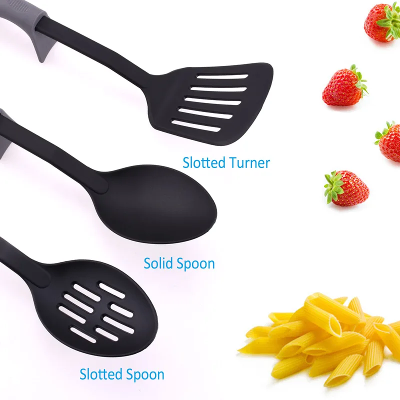 High quality kitchen nylon utensils set spatula innovative kitchen accessories cooking tool set spatula