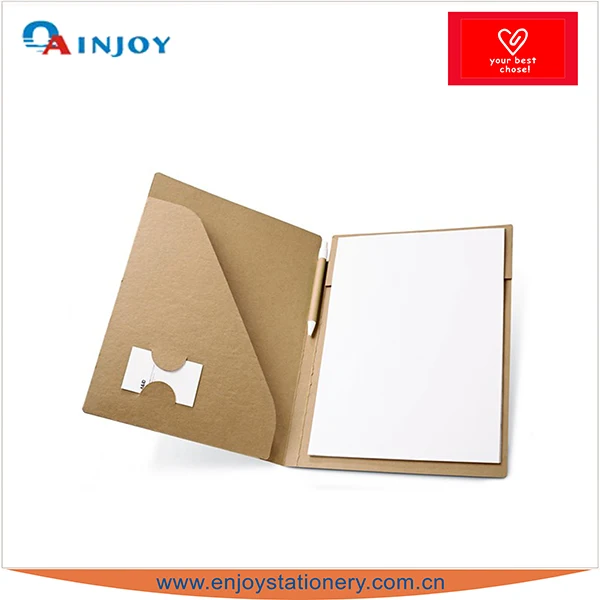 
Eco friendly recycled paper folder 