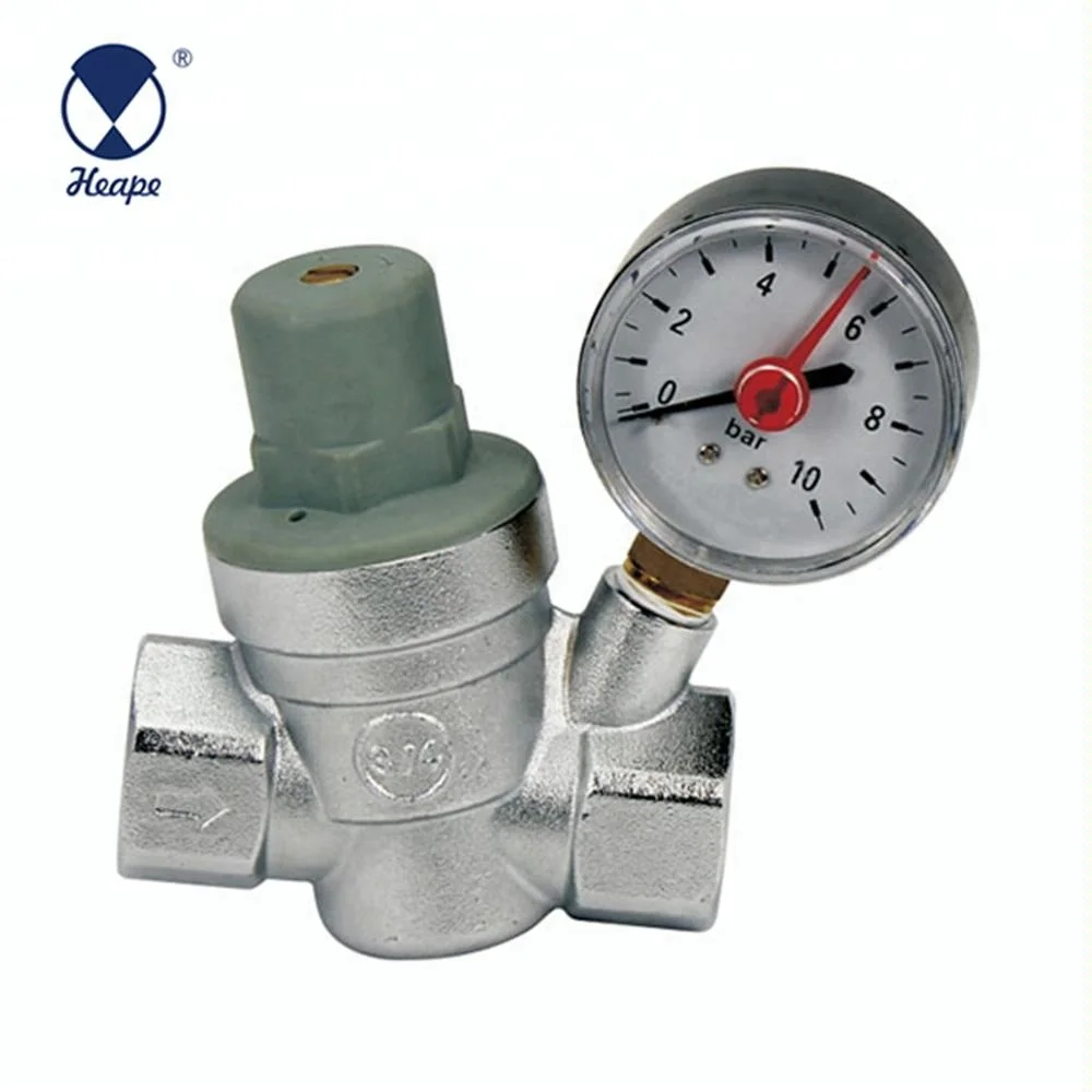 
HEAPE DN20 Water Pressure Reducing Valve With Gauge 